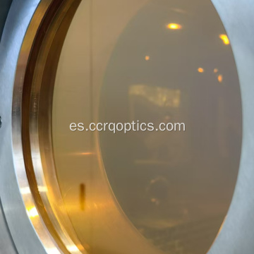 Ventana de seleniuro de zinc para imágenes térmicas con láser de CO2